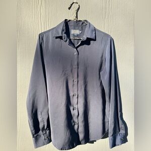 Pendleton Brand Navy Women’s Long Sleeve Blouse Size XS